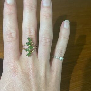 Gold + Peridot Ring